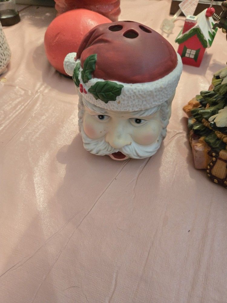 Santa Container Ceramic
