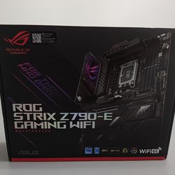 ROG Strix Z790-E Gaming WiFi Motherboard + Thermal Grizzly Contact Frame