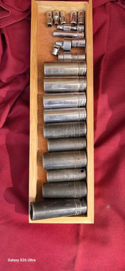 Vintage Snap-on Drive Point Deep Sockets And More Mix Price For All Vintage Snap-on Drive Point Deep Sockets And More Mix Price For All