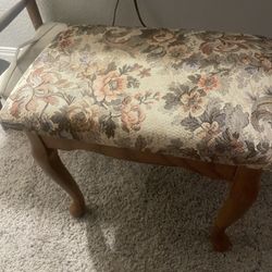 Beautiful Floral Footstools / Ottoman 