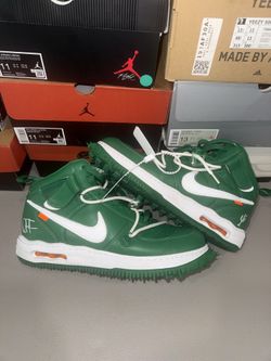 Offwhite af1 pine green Sz 12