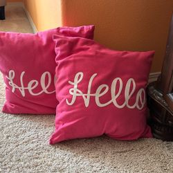 Pink Pillows