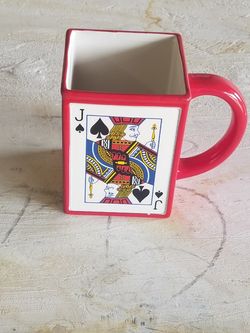 Decorative Square Card Cup
