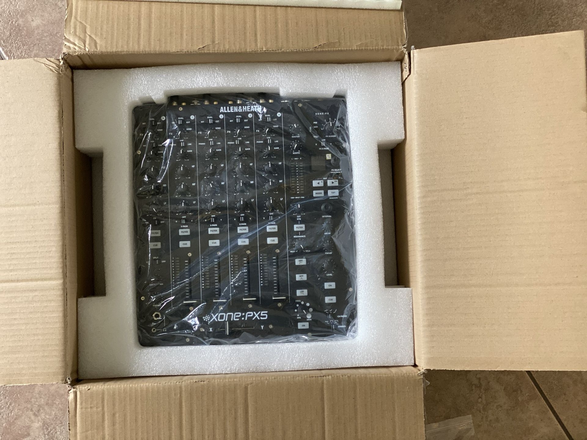 Allen & Heath XONE:PX5 4+1 Channel Professional DJ Mixer