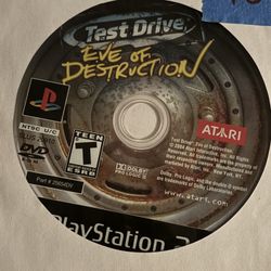 Test Drive Eve Of Destruction Ps2
