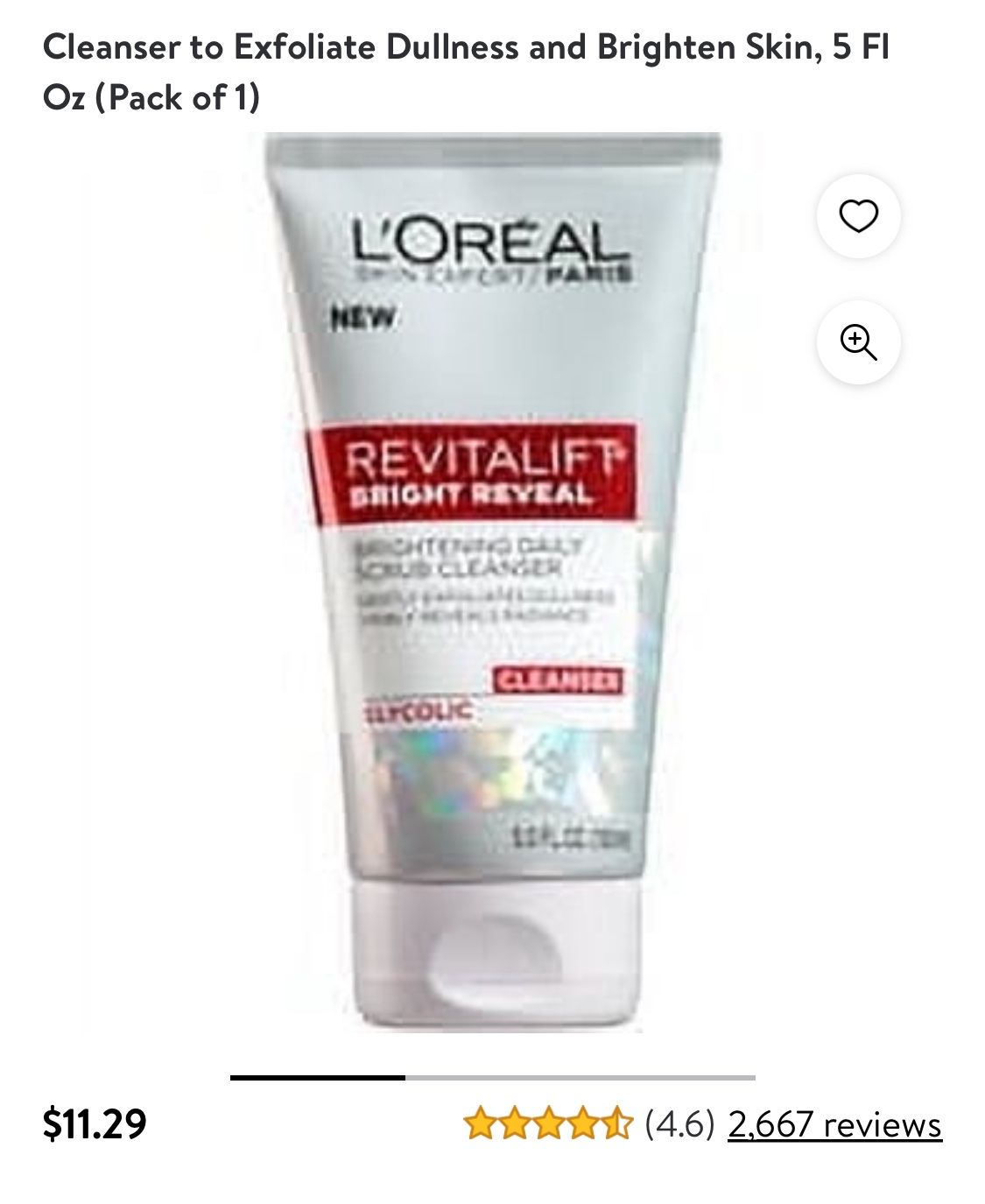 3 Pack L’ORÉAL Revitalift Daily Cream Cleanser