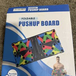 Push Up Board And Ab Roller 