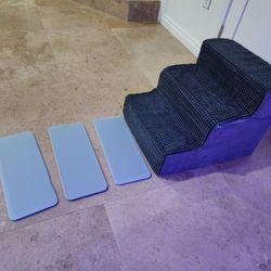 New 3-Step Dog Stairs, 13.5" H