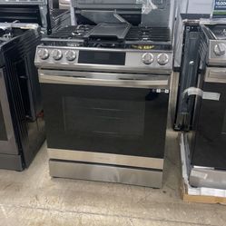 Samsung stove with air fryer TWOI
