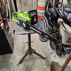 Greenworks 18" electric chainsaw