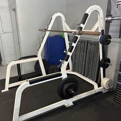 CADEX Commercial Olympic Squat Rack With 8 Weight Horns / Pegs - Gym Equipment 