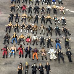 Vintage Wwf/wwe Action Figure Bundle 