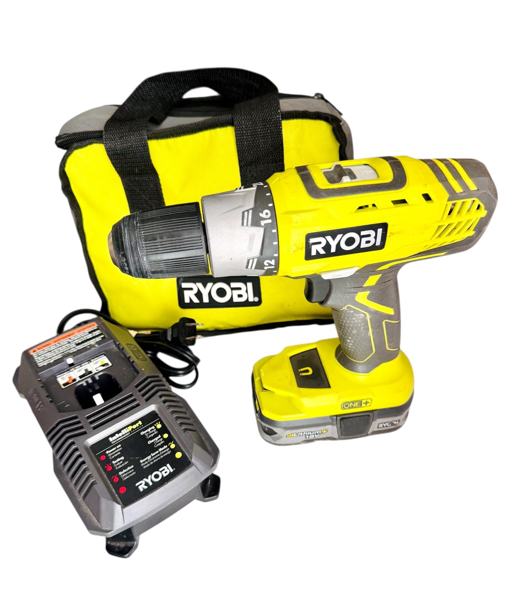RYOBI P277 18V 1/2"  Driver Drill w/Battery and Charger