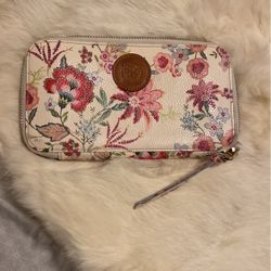 Johnny was Brand New Leather Floral Wallet