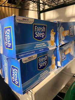 Fresh Step Drawstring Cat Litter Liners, Scented
