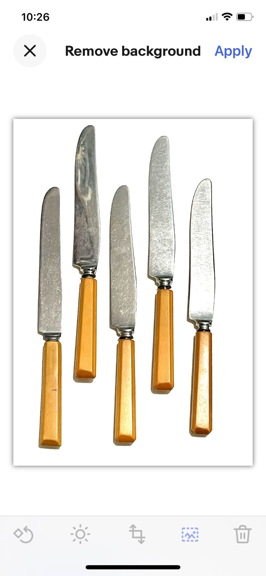 Antique Royal Brand Bakelite Knives