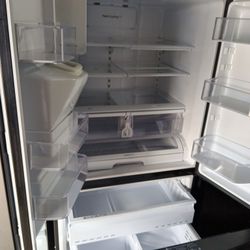 Samsung Refrigerator 4 Door Black Stainless Steel Everything Works Good 💯