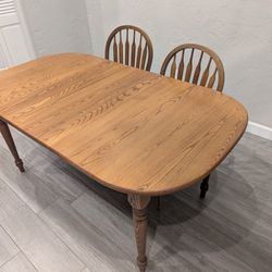 Table And 2 Chairs