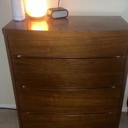 Vintage Wood Dresser 