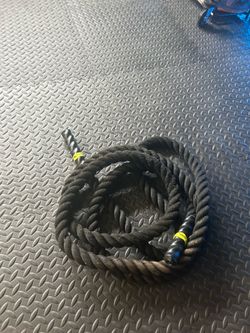 Heavy workout rope