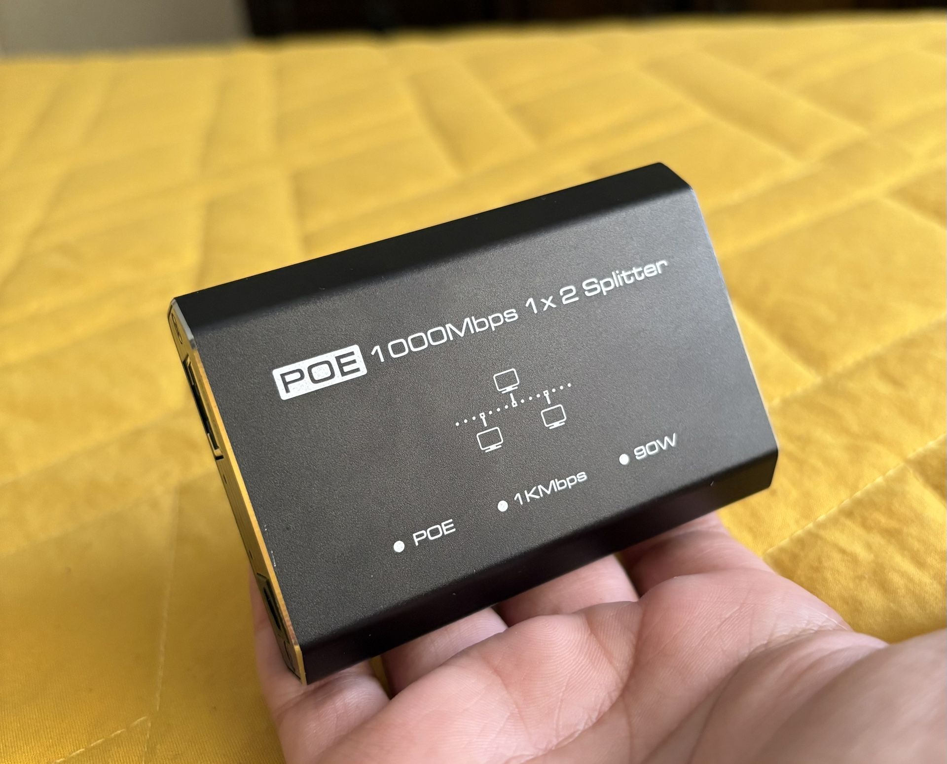 Network Ethernet Splitter 1 To 2 PoE Extender