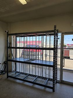 Gladiator
4-Tier Welded Steel Garage Storage Shelving Unit (77 in. W x 72 in. H x 24 in. D)