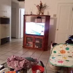 Oak Entertainment Center