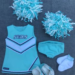 American Girl Truly Me Spirit Squad Cheerleading Outfit