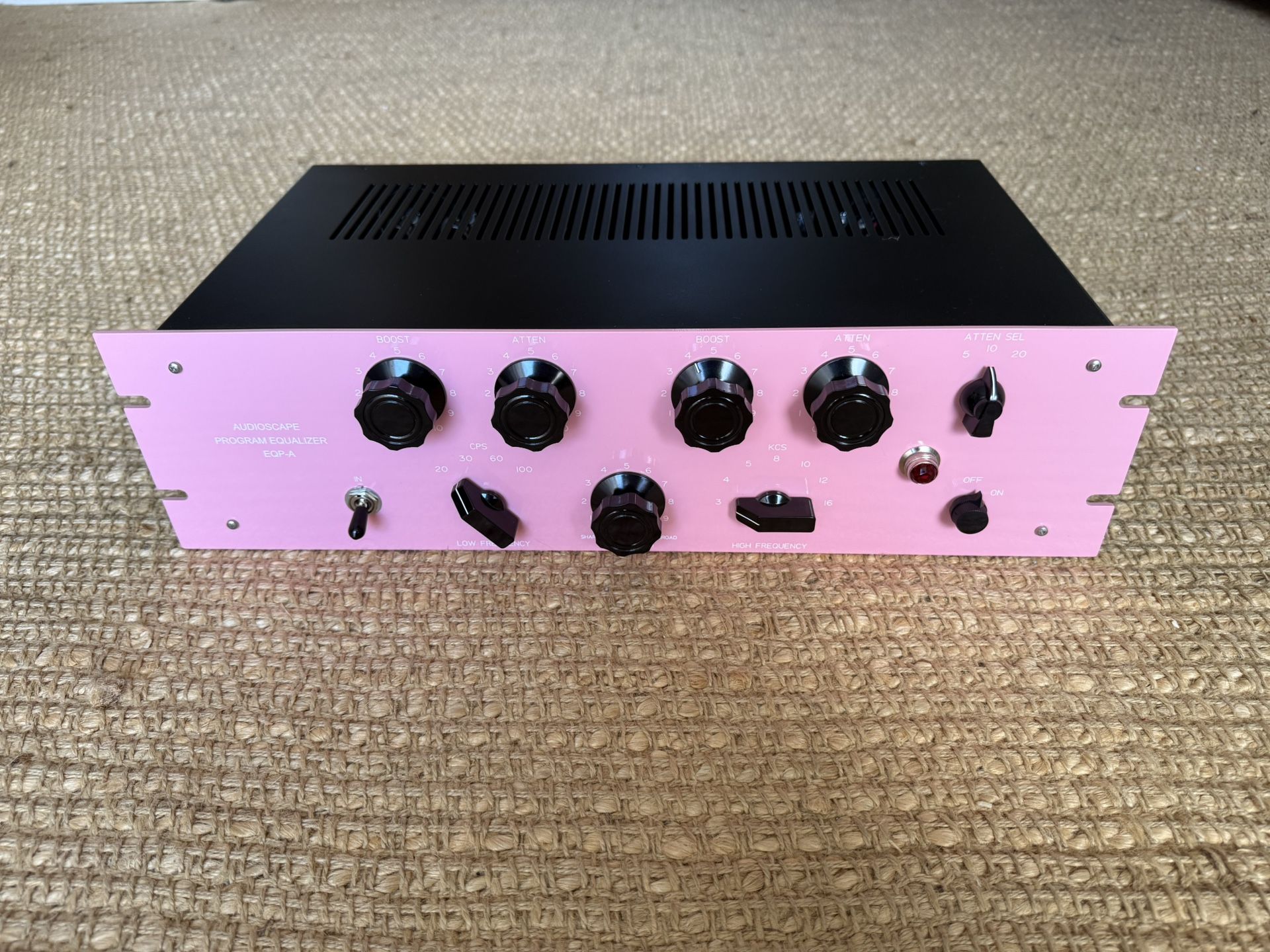 Audioscape Eqp-A Tube Equalizer - Pink