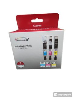 Canon CLI-251 3 Color Pack Ink Cartridges