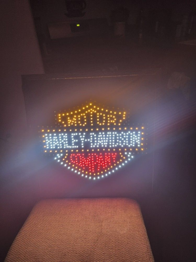 Harley Davidson Led Light Up