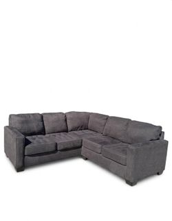 Comfortable Gray Sectional Couch