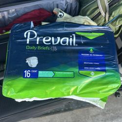 Prevail Incontinence Brief XS Mat Body Shape Maximum 32 Count