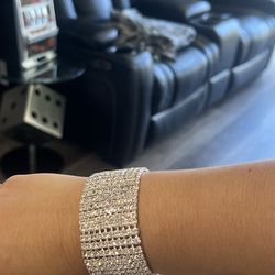 Rhinestone bracelet