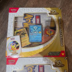 Pokemon 30th celebrations poster collection