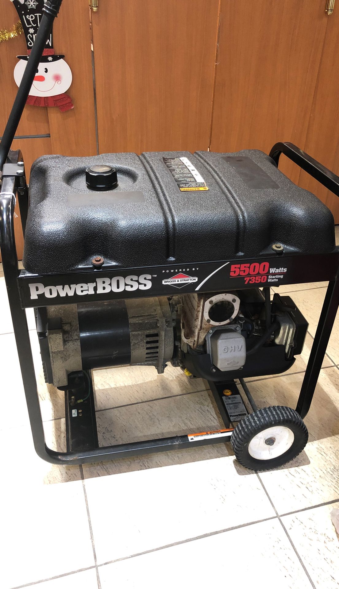 PowerBoss 5500 Generator