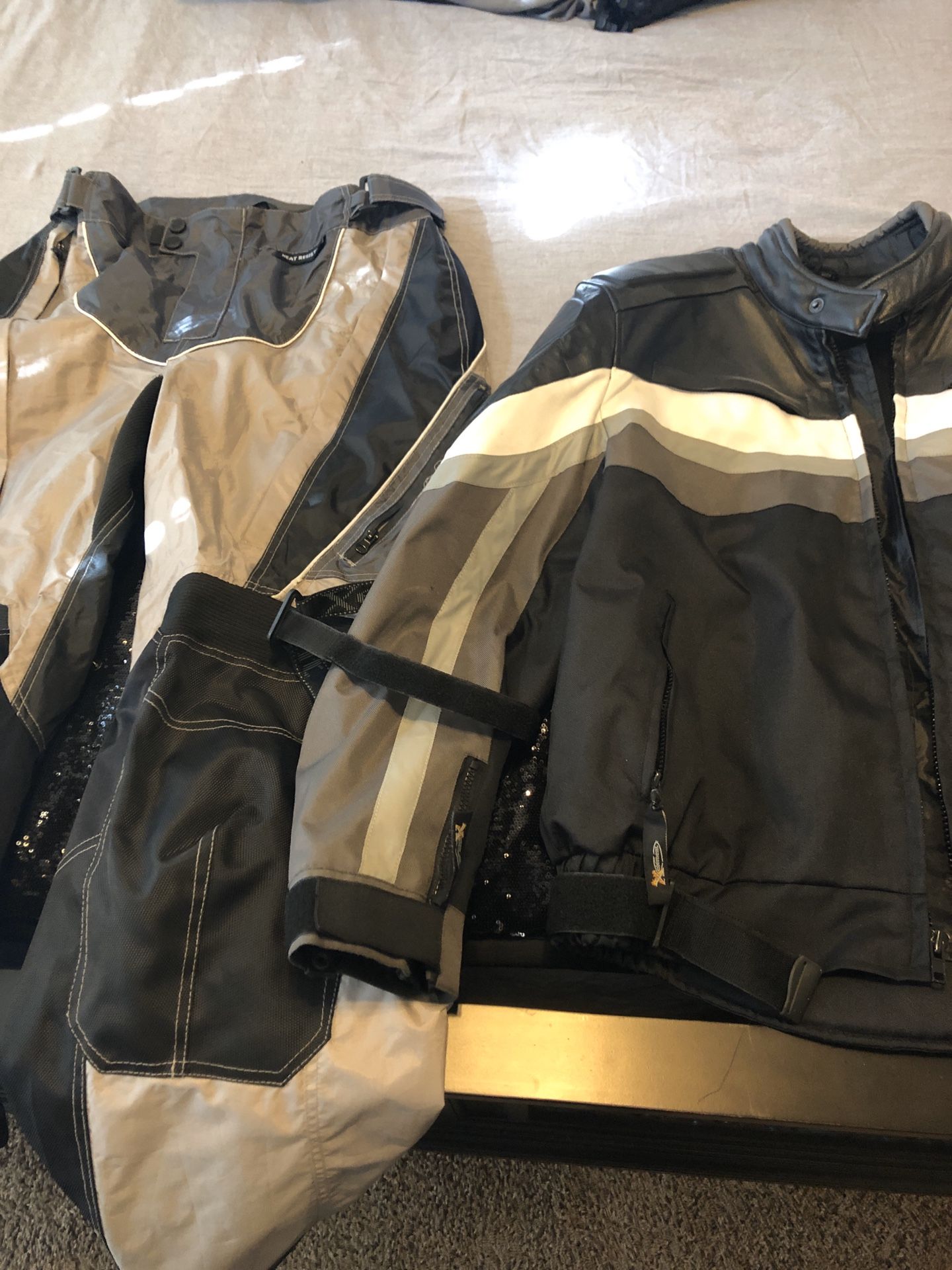Xelement Motorcycle Gear - Jacket and Pants