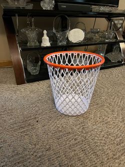Unique basketball trashcan