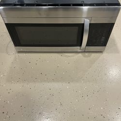 Over Head Lg Microwave Slightly Used 