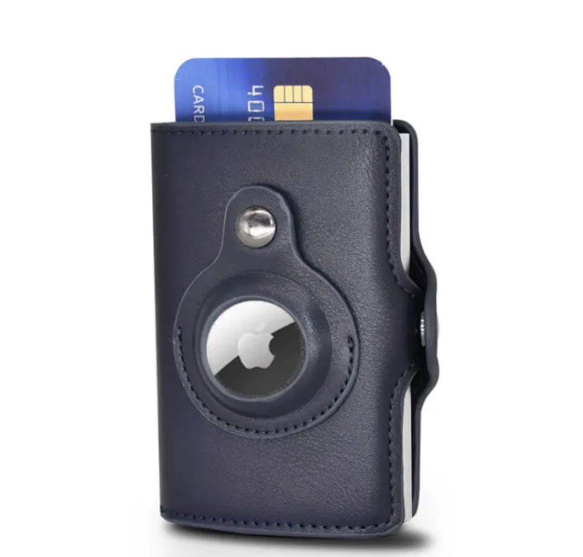 RFID Blocking Small Leather Wallet Mini Credit Card Holder