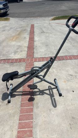 Sunny Health & Fitness Smart Upright Row-N-Ride Exerciser