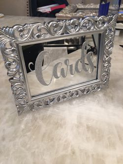 Cards Framed Sign