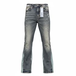 Purple jeans