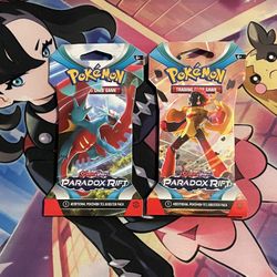 Paradox Rift 2X Pack Sleeved Booster Lot