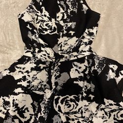 Black and White Romper