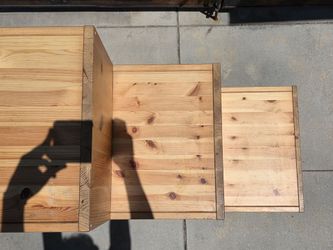 Ikea storage unit with bins
