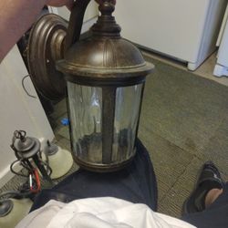 Brand New Porch Light 2 Weeks Old