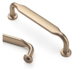 Asidrama 9 Pack 3.75 Inch(96mm) Champagne Bronze Kitchen Cabinet Handles