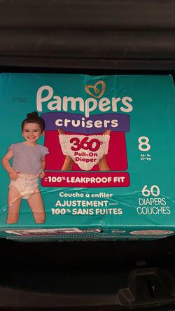 Peppers cruisers size 8 #60 diapers