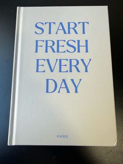 Papier Start Fresh Every Day Productivity Planner Hardcover